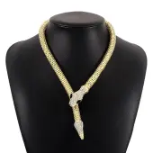 Alloy Popcorn Chain Necklaces