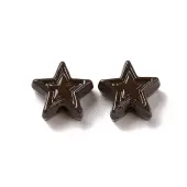 Spray Painted Alloy Beads