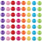 400Pcs Acrylic European Beads