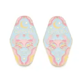 Rack Plating Alloy and Enamel Big Pendants