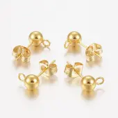 304 Stainless Steel Stud Earring Findings