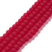 Transparent Glass Beads Strands