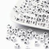 Acrylic Letter beads