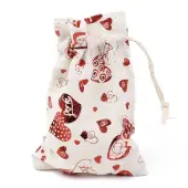 Christmas Theme Cotton Fabric Cloth Bag