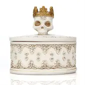 Halloween Skull Resin Jewelry Storage Boxes