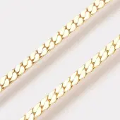 PVD Vacuum Plating Brass Chain Necklaces Making