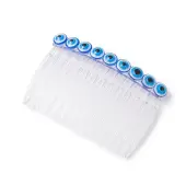 Resin Evil Eye Bead & Plastic Hair Combs