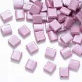 2-Hole Baking Painted Glass Seed Beads