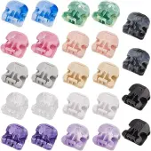 12 Pairs 12 Colors Plastic Shoelaces Buckle Lock