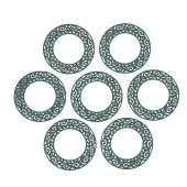 430 Stainless Steel Filigree Pendants