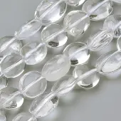 Natural Quartz Crystal Beads Strands
