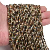 Natural HuBei Turquoise Beads Strands