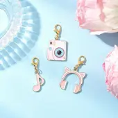 Music Theme Alloy Enamel Pendant Decorations