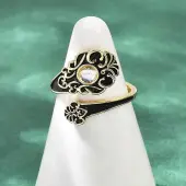 Brass Cuff Rings for Women