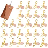 26Pcs Alloy Enamel Pendant Decorations