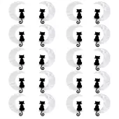 20Pcs Opaque Acrylic Pendants