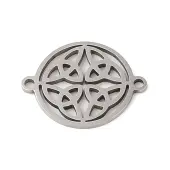 Non-Tarnish 201 Stainless Steel Connector Charms