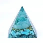 Orgonite Pyramid Resin Display Decorations