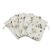 Polycotton(Polyester Cotton) Packing Pouches Drawstring Bags