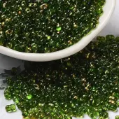Spray Painted Glass Seed Beads
