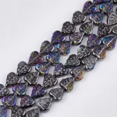 Electroplate Glass Beads Strands