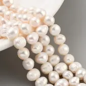 Natural Cultured Freshwater Pearl Beads Strands