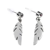 201 Stainless Steel Dangle Stud Earrings
