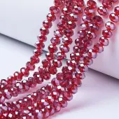 Electroplate Glass Beads Strands