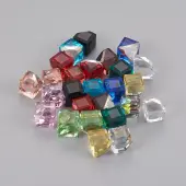 Glass No Hole Beads