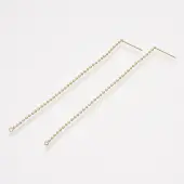 Brass Stud Earring Findings