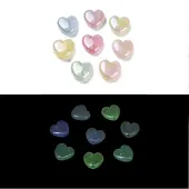 UV Plating Luminous Acrylic Beads
