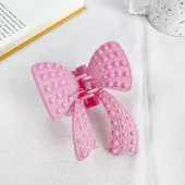 Bowknot Plastic Large Claw Hair Clips