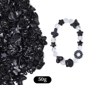 50G Acrylic Pearly Lustre Beads