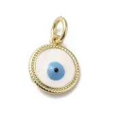 Brass Enamel Charms