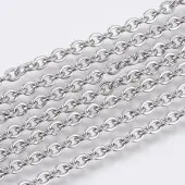 Tarnish Resistant 304 Stainless Steel Cable Chains