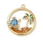 304 Stainless Steel Enamel Pendants