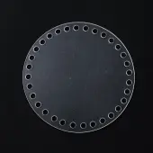 Transparent Acrylic Crochet Basket Bases