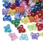 Plastic Butterfly Beads