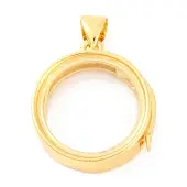 Rack Plating Brass Locket Pendants