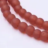 Transparent Glass Bead Strands