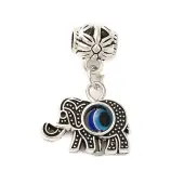 Tibetan Style Alloy Resin Pendants