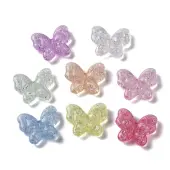Crackle Transparent Acrylic Beads