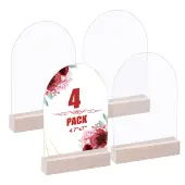 Acrylic Table Place Cards