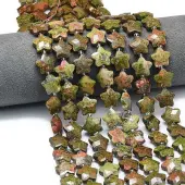 Natural Unakite Beads Strands