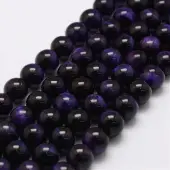 Natural Tiger Eye Bead Strands