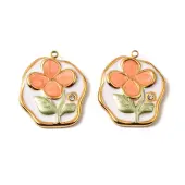 304 Stainless Steel Enamel Pendants