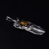 Natural Tiger Eye Big Pendants