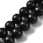 Natural Shungite Beads Strands