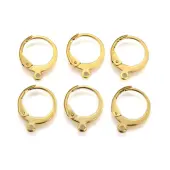 304 Stainless Steel Leverback Earring Findings