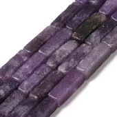 Natural Lepidolite/Purple Mica Stone Beads Strands